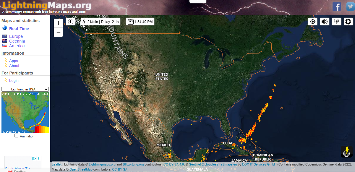 Lightning Strikes US